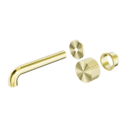 Opal Wall Basin/Bath Set 260mm Kit Brushed Gold gallery detail image
