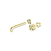 Opal Wall Basin/Bath Set 260mm Kit Brushed Gold gallery detail image