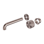 Opal Wall Basin/Bath Set 120mm Kit Brushed Bronze gallery detail image