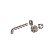 Opal Wall Basin/Bath Set 260mm Kit Brushed Bronze gallery detail image