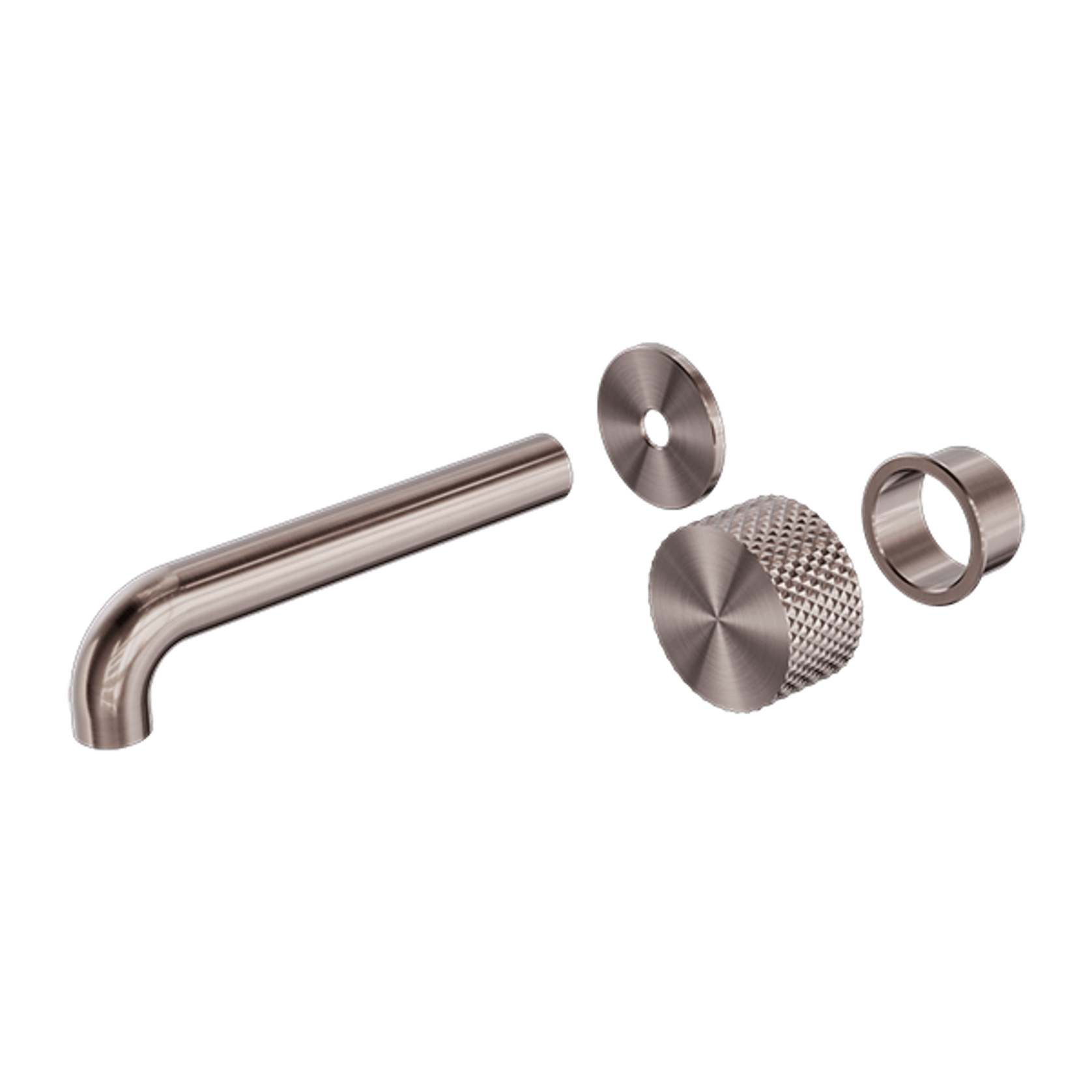 Opal Wall Basin/Bath Set 185mm Kit Brushed Bronze gallery detail image