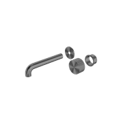 Opal Wall Basin/Bath Set 160mm Kit Graphite gallery detail image