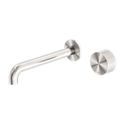 Opal Wall Basin/Bath Set 230mm Brushed Nickel gallery detail image