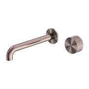 Opal Wall Basin/Bath Set 185mm Brushed Bronze gallery detail image