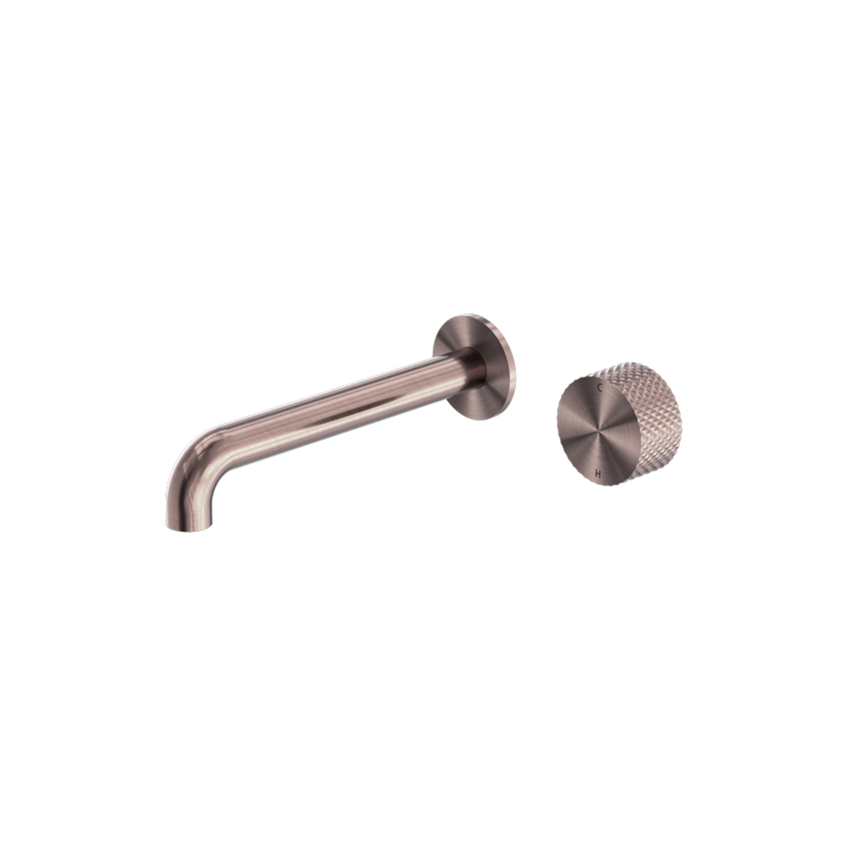 Opal Wall Basin/Bath Set 260mm Brushed Bronze gallery detail image