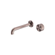 Opal Wall Basin/Bath Set 260mm Brushed Bronze gallery detail image