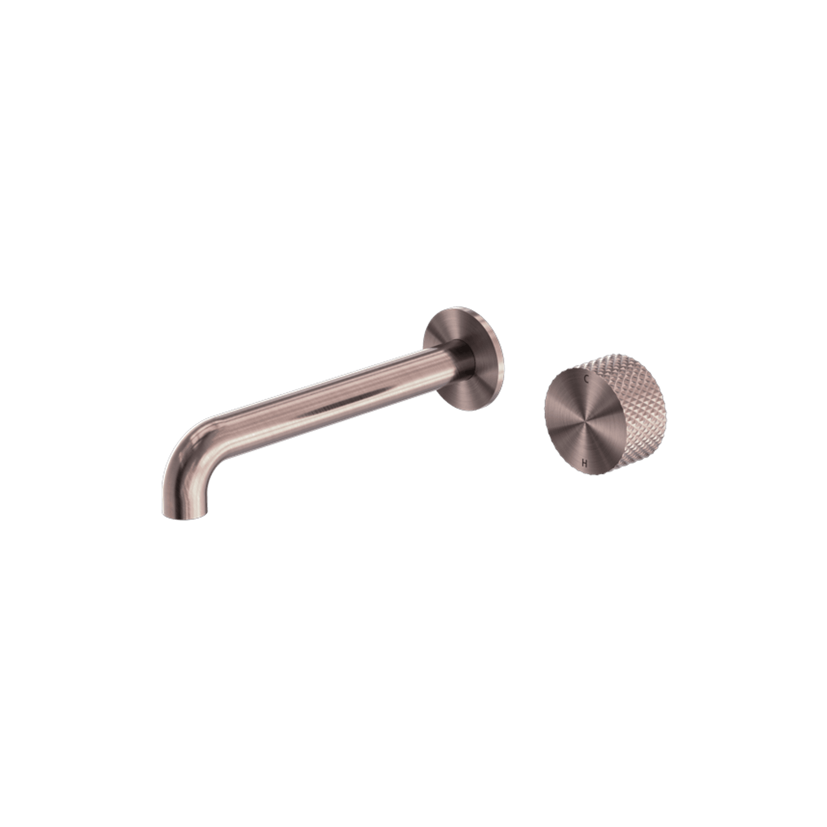 Opal Wall Basin/Bath Set 160mm Brushed Bronze gallery detail image