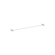 Opal Single Towel Rail 800mm Brushed Nickel gallery detail image
