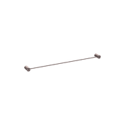 Opal Single Towel Rail 800mm Brushed Bronze gallery detail image