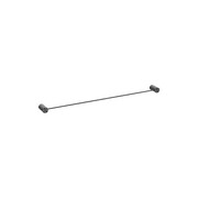 Opal Single Towel Rail 800mm Graphite gallery detail image