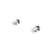 Washing Machine Tap Set Brushed Nickel gallery detail image