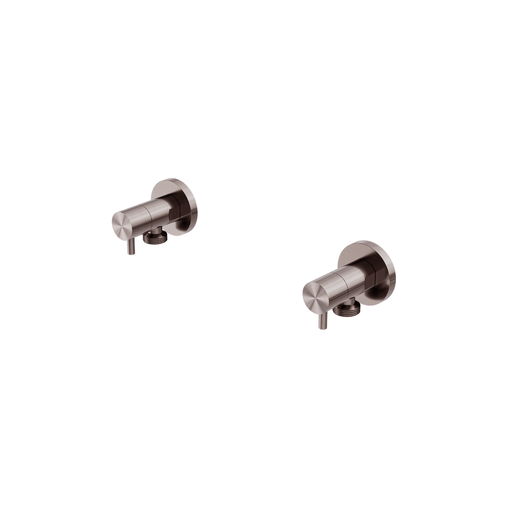 Washing Machine Tap Set Brushed Bronze gallery detail image