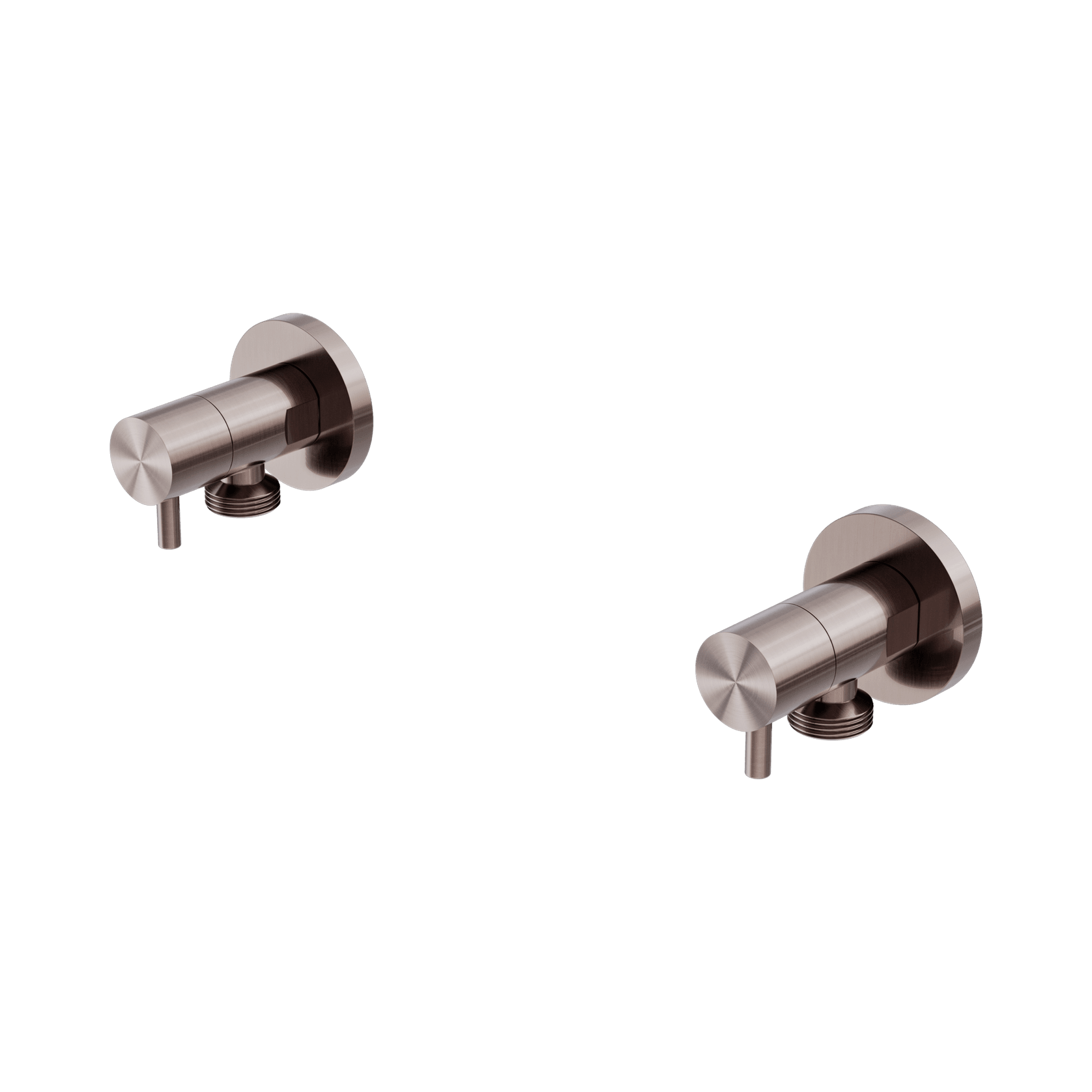 Washing Machine Tap Set Brushed Bronze gallery detail image