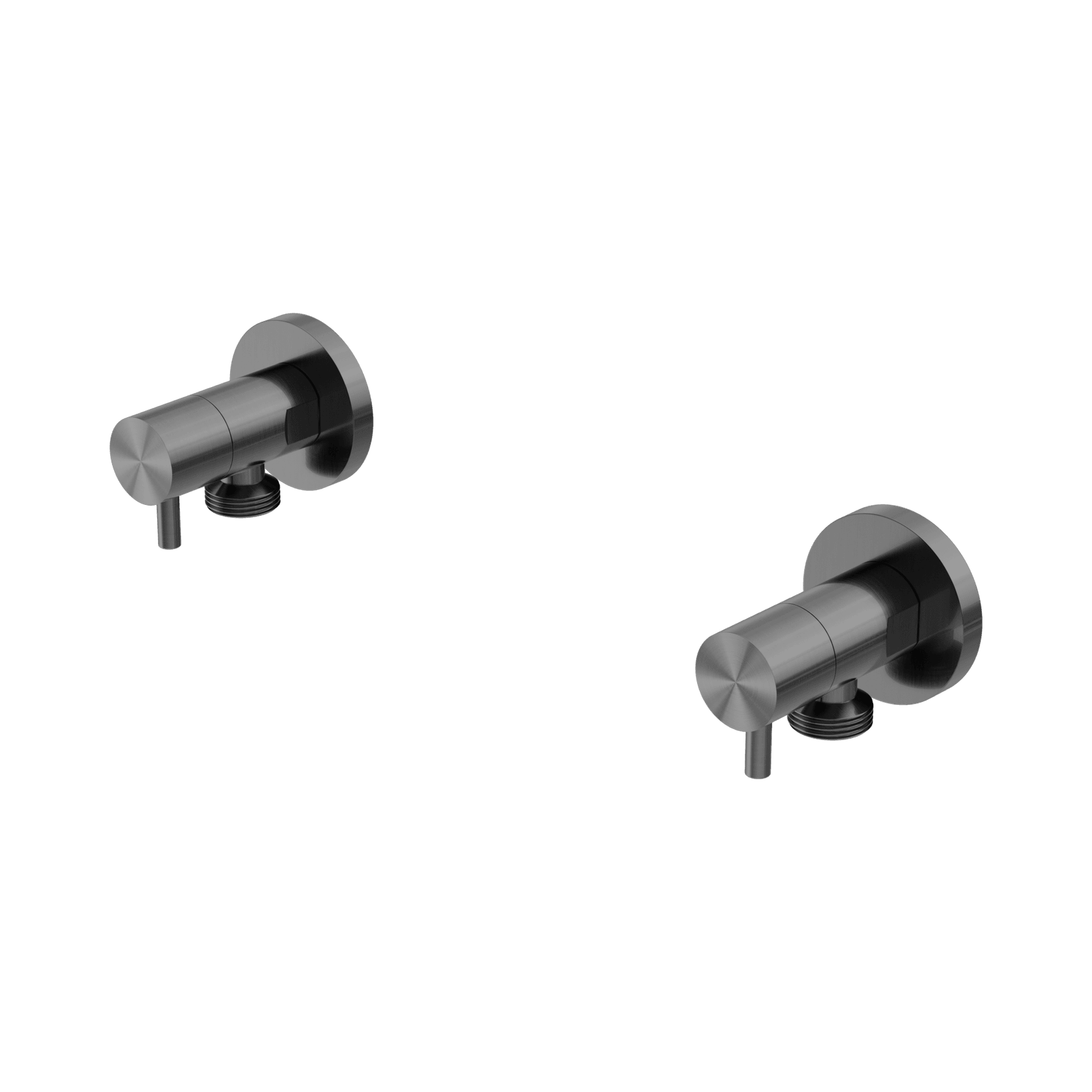 Washing Machine Tap Set Gun Metal gallery detail image