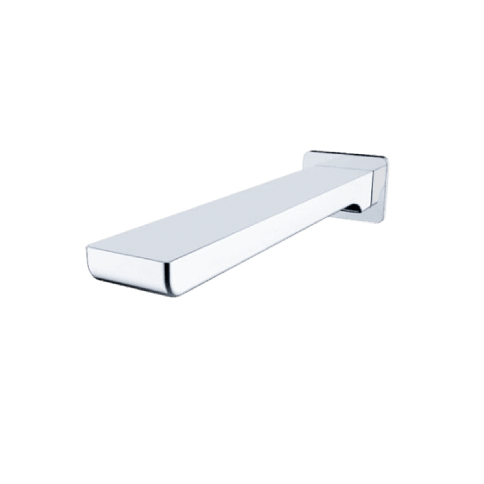 Celia Fixed Bath Spout Only Chrome gallery detail image