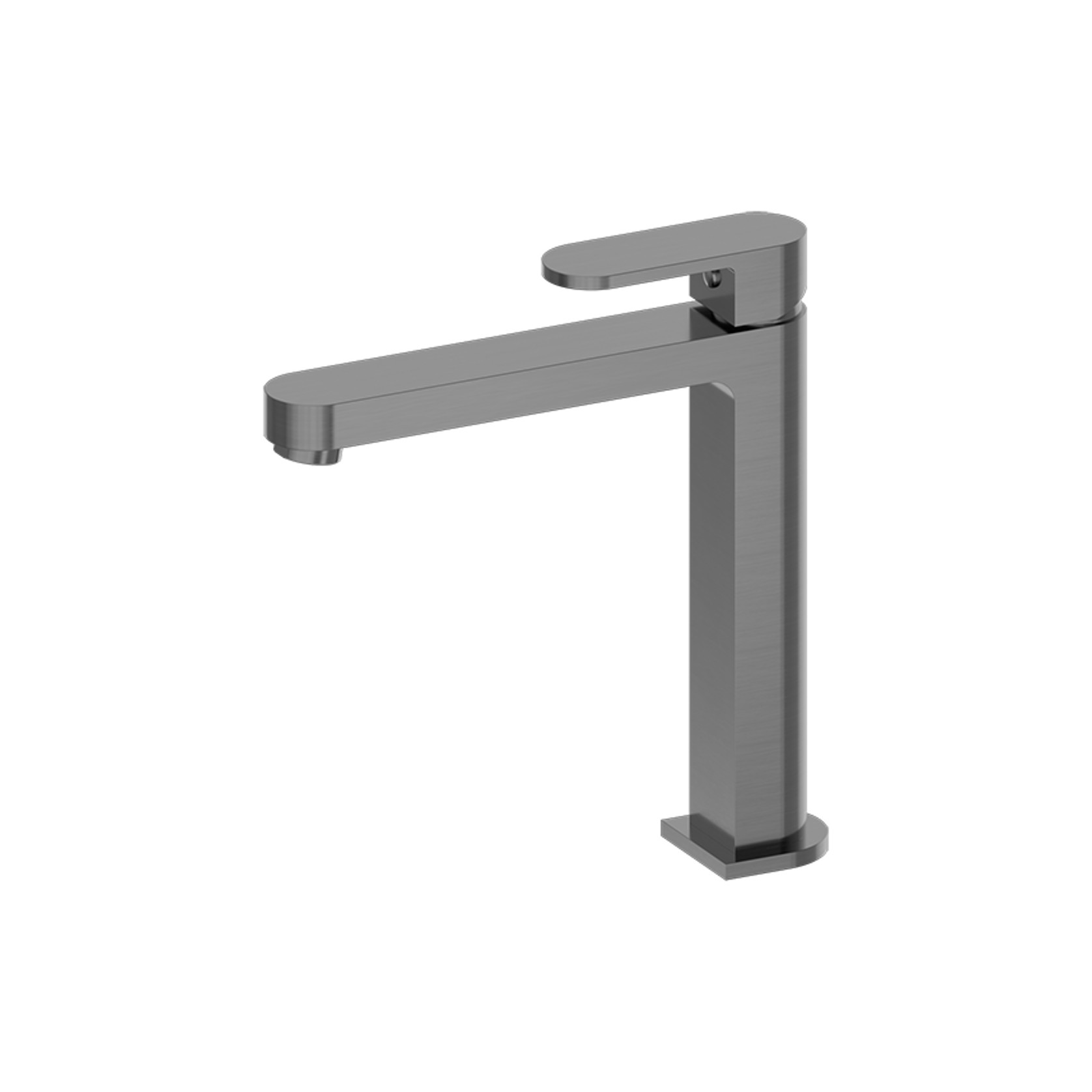 Ecco Tall Basin Mixer Gun Metal gallery detail image