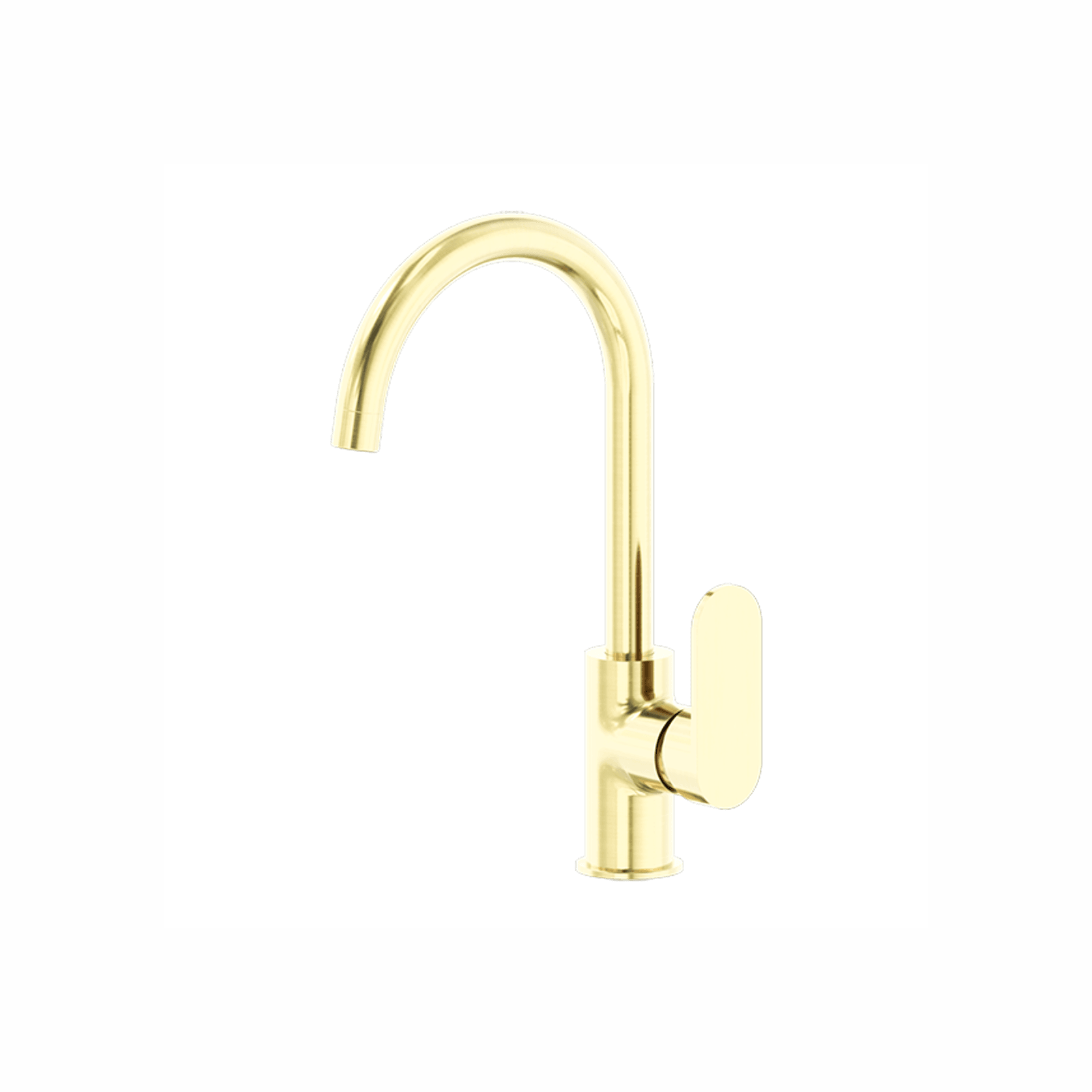 Ecco Kitchen Mixer Brushed Gold gallery detail image