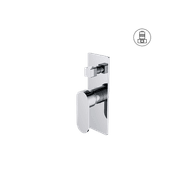 Ecco Shower Mixer With Divertor Chrome gallery detail image