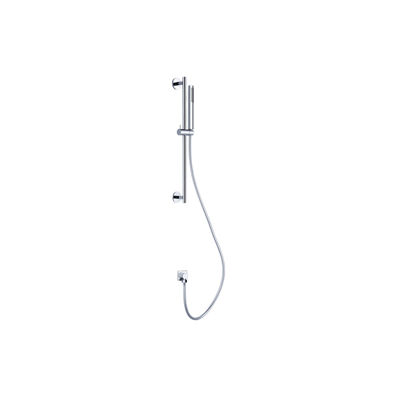 Dolce Shower Rail With Slim Hand Shower Chrome gallery detail image