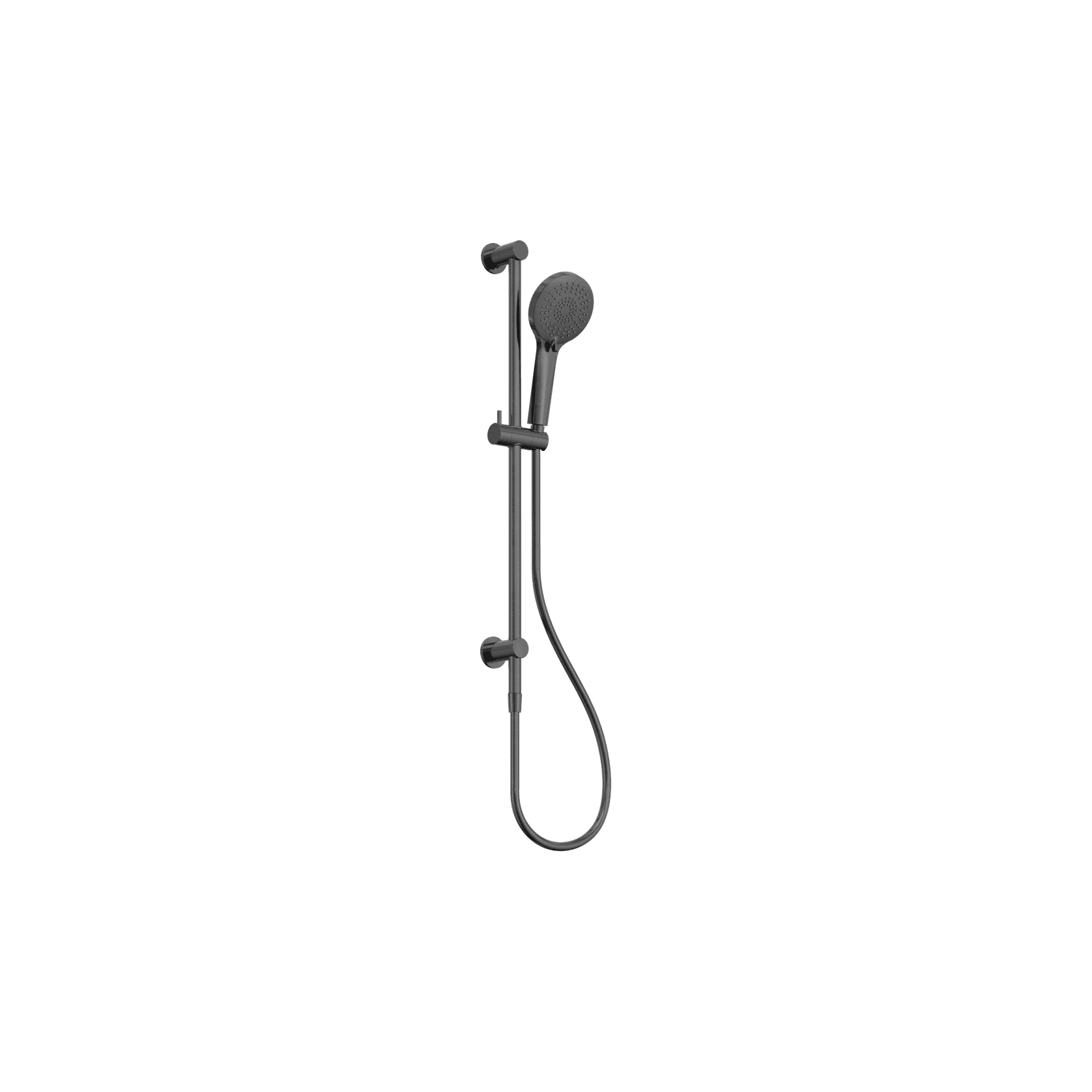 3-Function Shower Rail Gun Metal gallery detail image