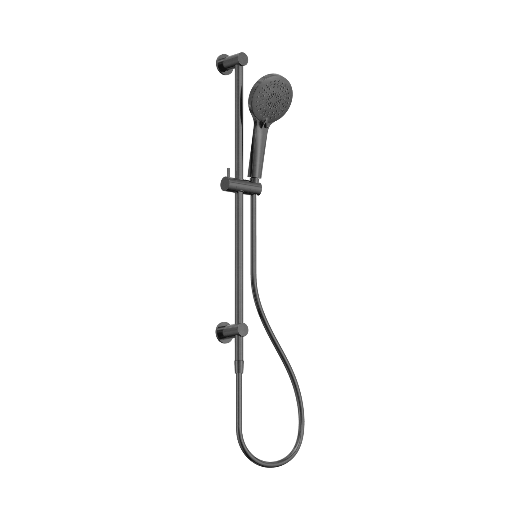 3-Function Shower Rail Gun Metal gallery detail image