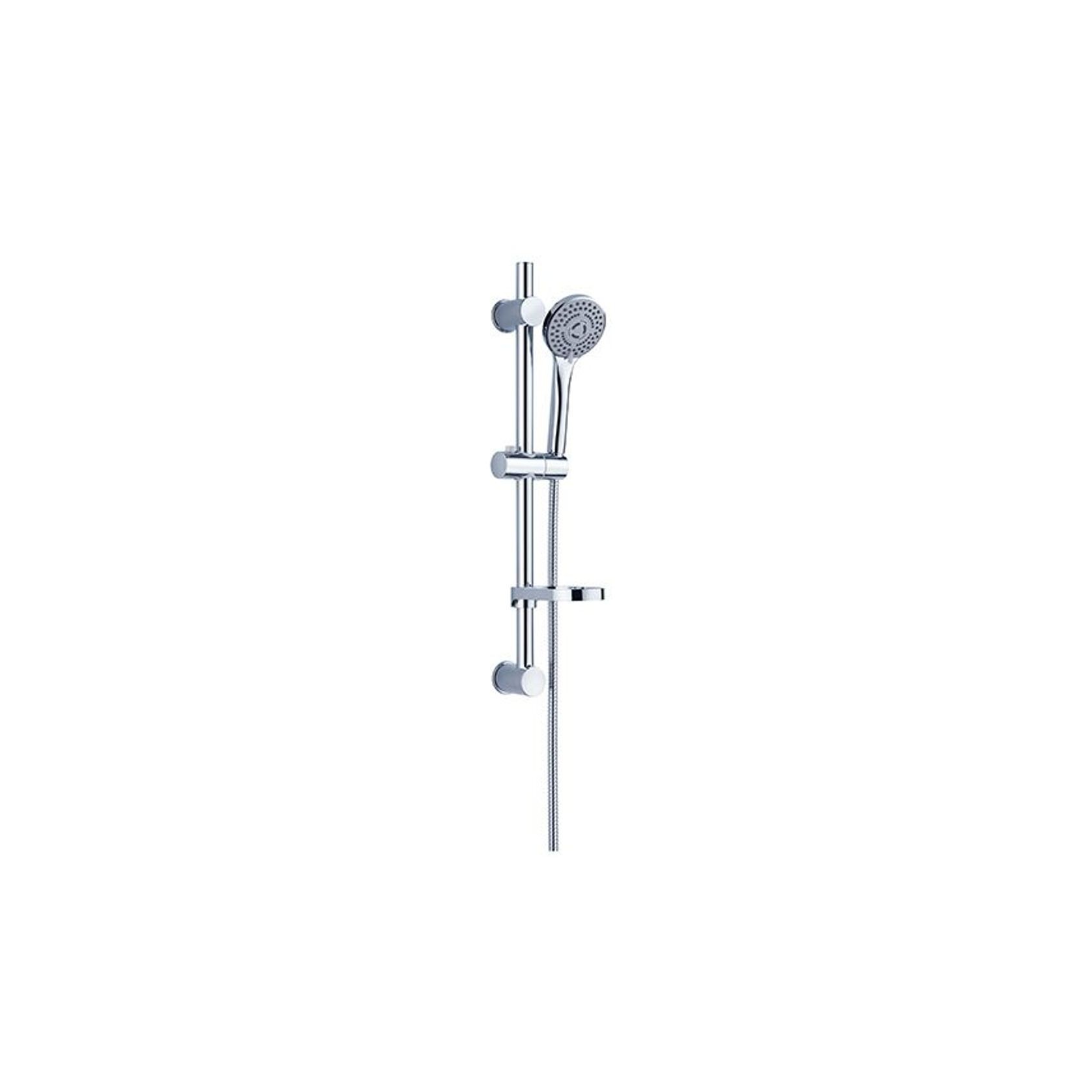 Builder Budget Shower Rail Chrome gallery detail image
