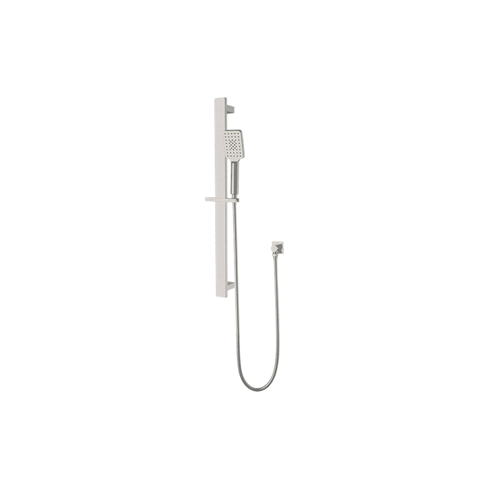 Celia New Shower Rail Brushed Nickel gallery detail image