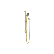 Round Metal Project Rail Shower Brushed Gold gallery detail image