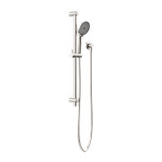 Round Metal Project Rail Shower Brushed Nickel gallery detail image