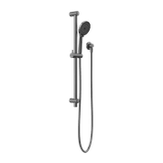 Round Metal Project Rail Shower Gun Metal gallery detail image