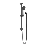 Round Metal Project Rail Shower Matte Black gallery detail image