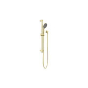 Round Metal Project Shower Rail 4 Star Rating Brushed Gold gallery detail image