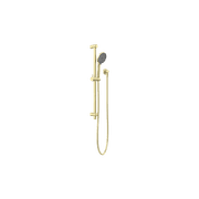 Round Metal Project Shower Rail 4 Star Rating Brushed Gold gallery detail image