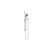 Round Metal Project Shower Rail 4 Star Rating Brushed Nickel gallery detail image