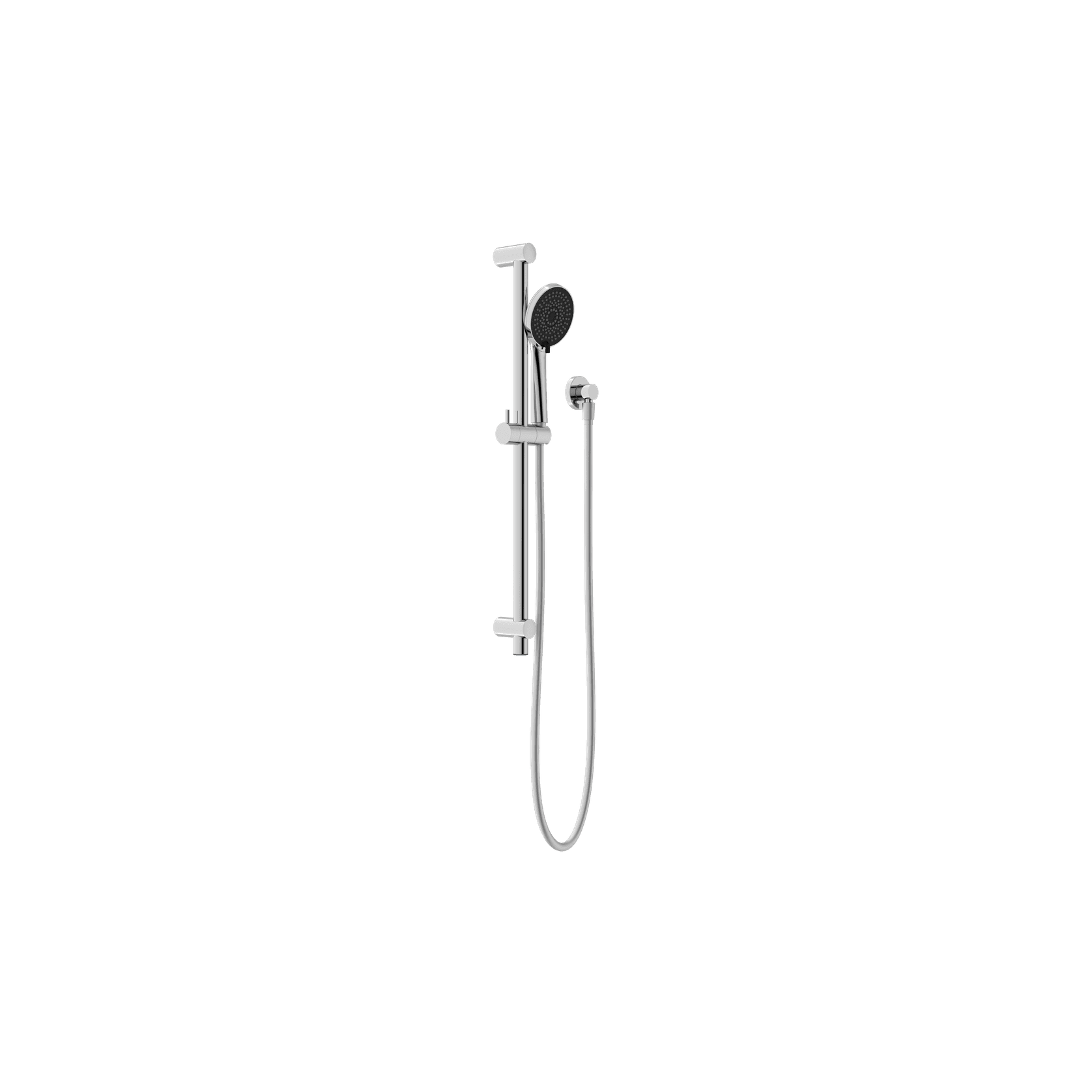 Round Metal Project Shower Rail 4 Star Rating Chrome gallery detail image
