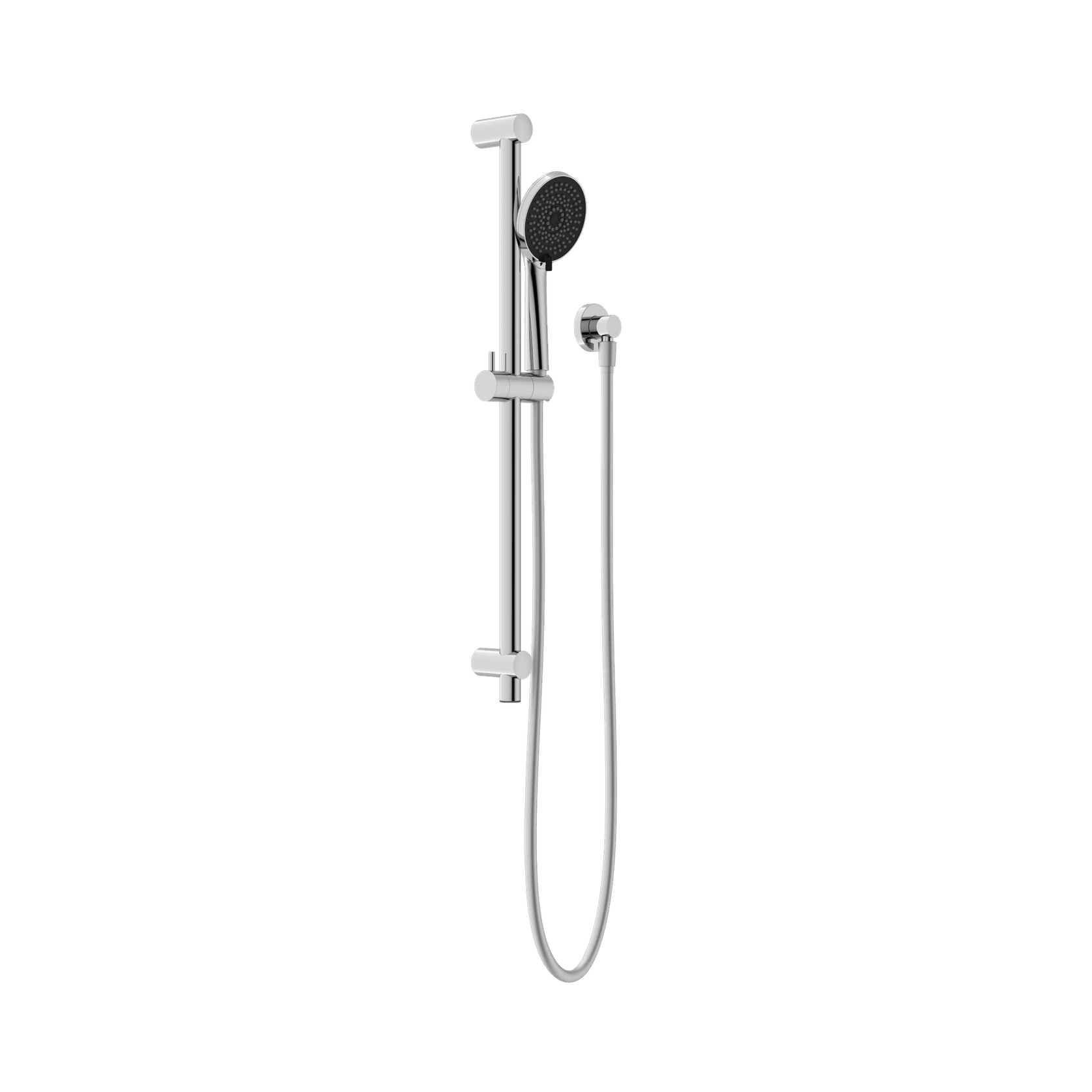 Round Metal Project Shower Rail 4 Star Rating Chrome gallery detail image