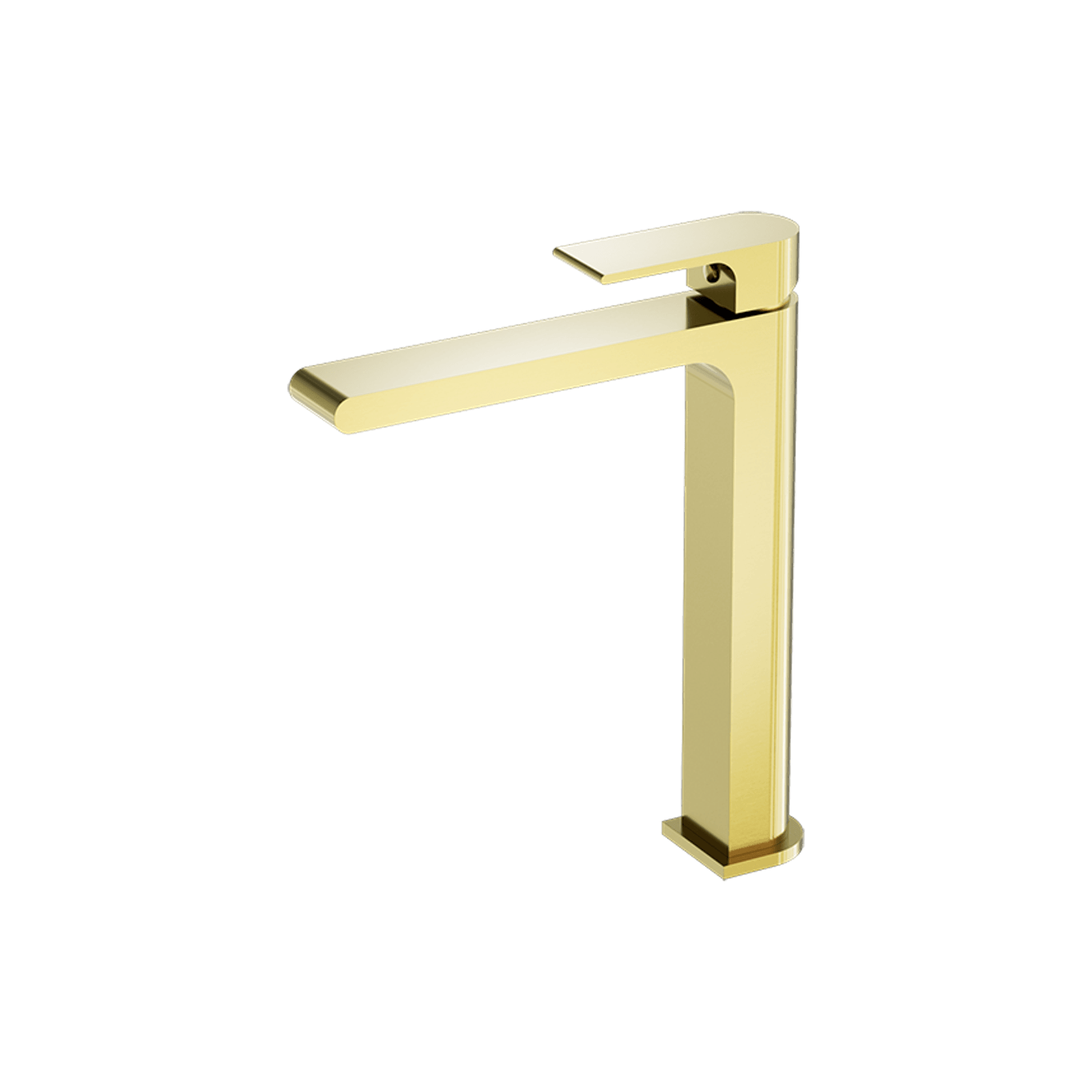 Bianca Tall Basin Mixer | Brushed Gold gallery detail image