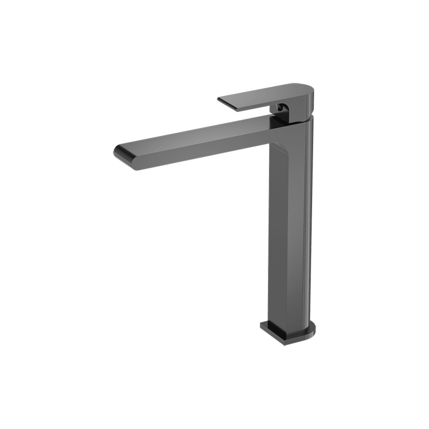 Bianca Tall Basin Mixer | Gun Metal gallery detail image