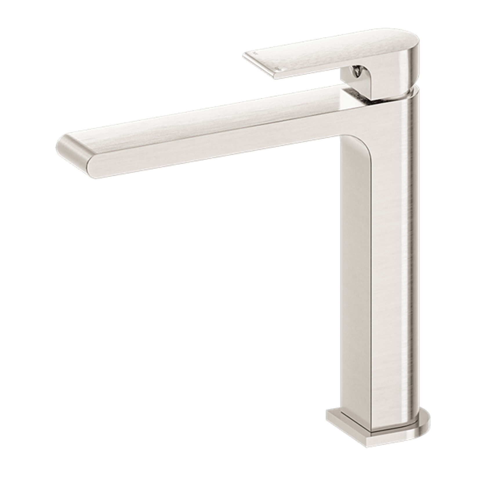 Bianca Mid Tall Basin Mixer | Brushed Nickel gallery detail image
