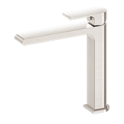 Bianca Mid Tall Basin Mixer | Brushed Nickel gallery detail image
