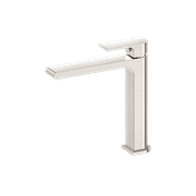Bianca Mid Tall Basin Mixer | Brushed Nickel gallery detail image