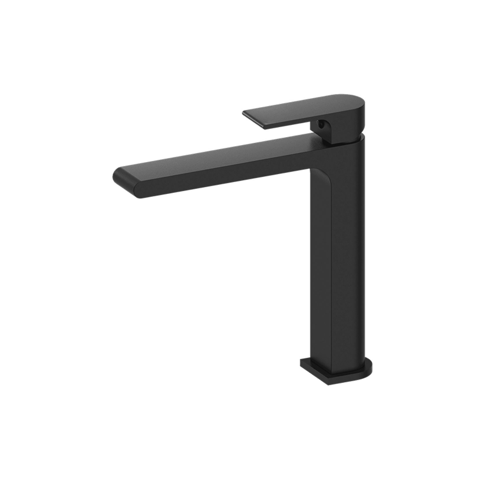 Bianca Mid Tall Basin Mixer | Matte Black gallery detail image