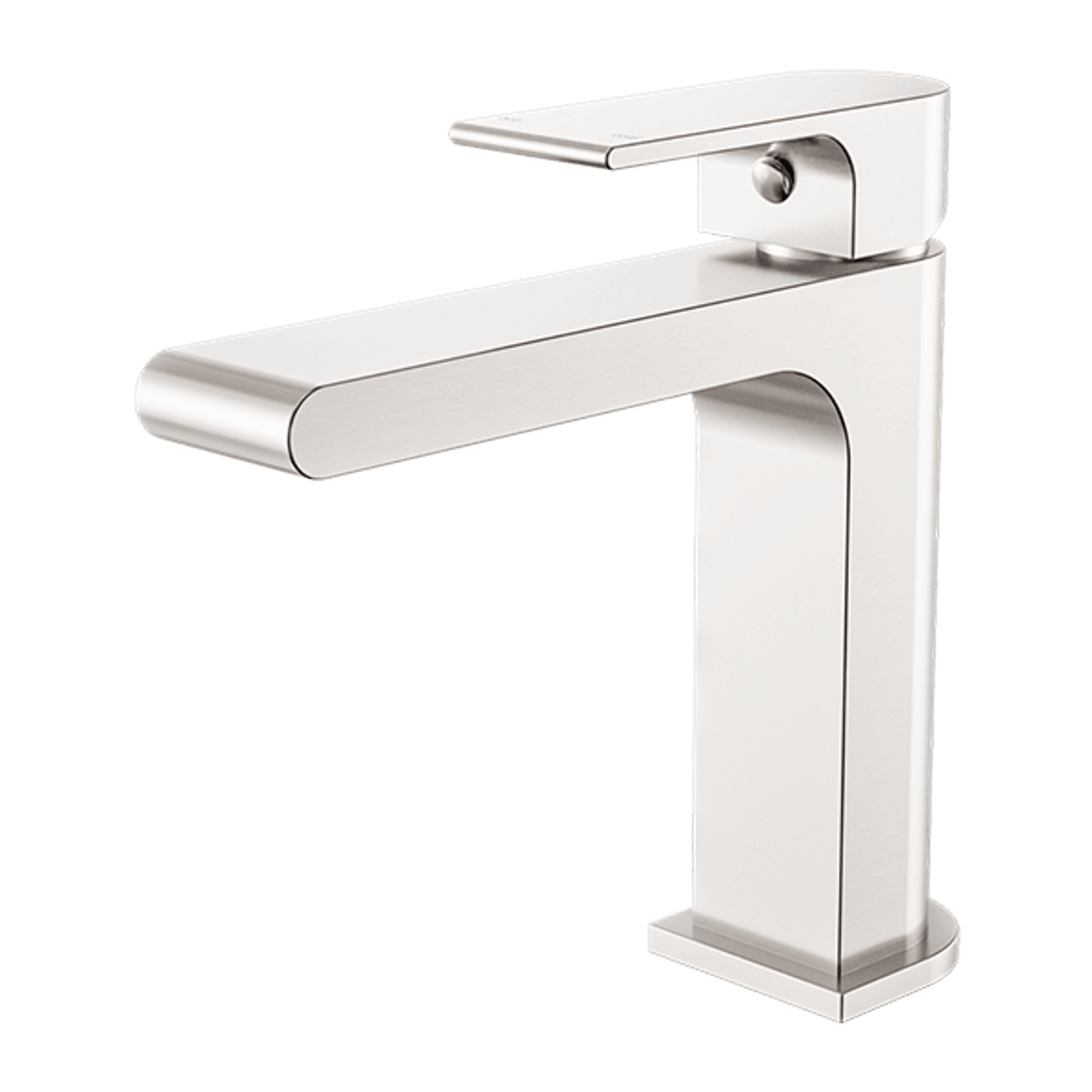 Bianca Basin Mixer Straight Spout | Brushed Nickel gallery detail image
