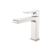 Bianca Basin Mixer Straight Spout | Brushed Nickel gallery detail image