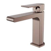 Bianca Basin Mixer Straight Spout | Brushed Bronze gallery detail image
