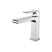 Bianca Basin Mixer Straight Spout | Chrome gallery detail image