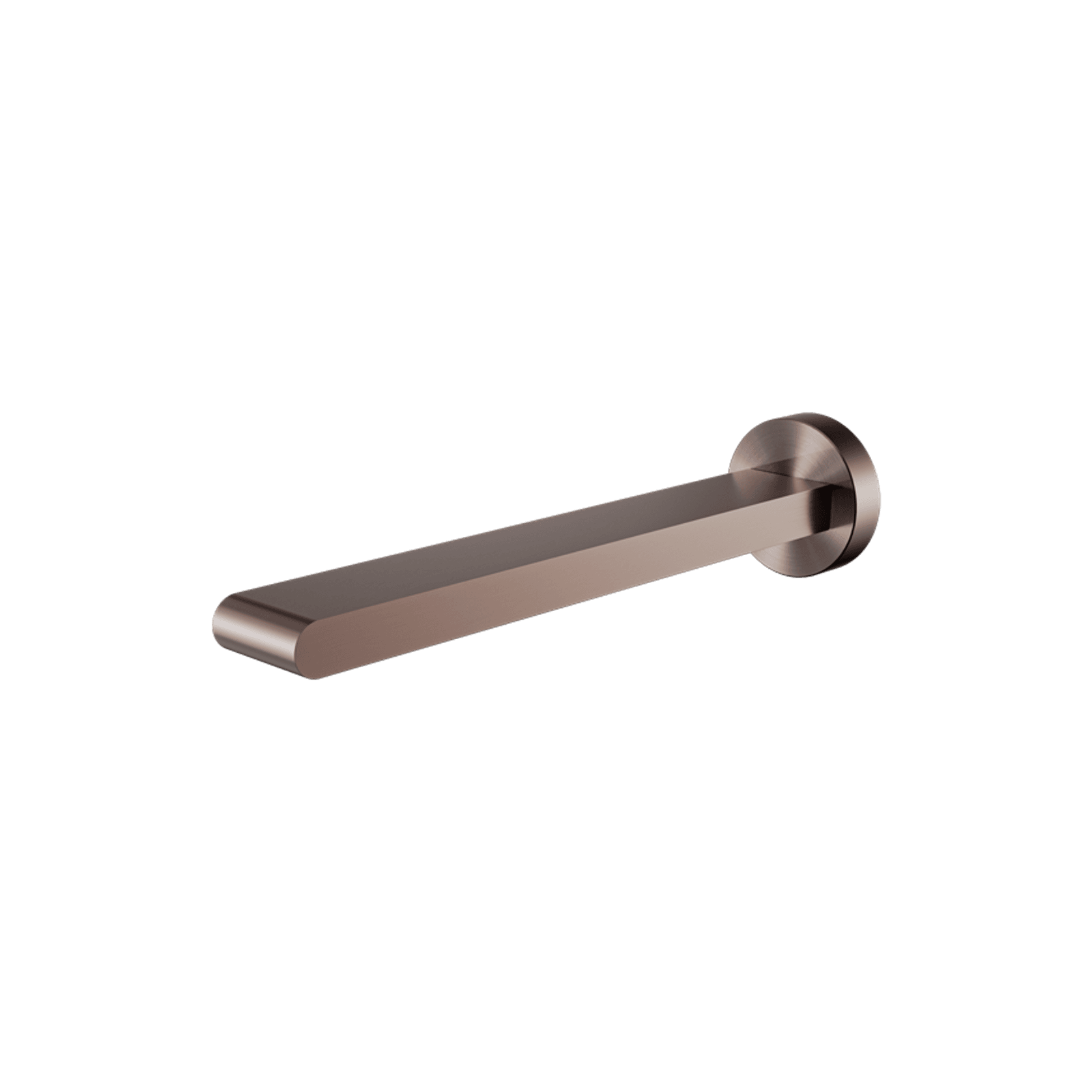 Bianca Fixed Bath Spout 240mm | Brushed Bronze gallery detail image