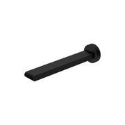 Bianca Fixed Bath Spout 240mm | Matte Black gallery detail image