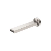 Bianca Fixed Bath Spout 200mm | Brushed Nickel gallery detail image