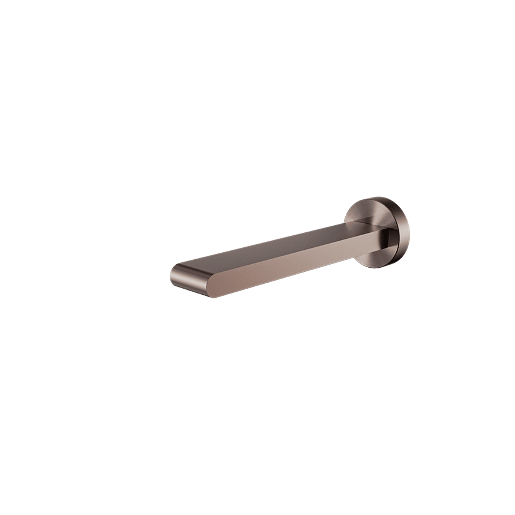 Bianca Fixed Bath Spout 200mm | Brushed Bronze gallery detail image
